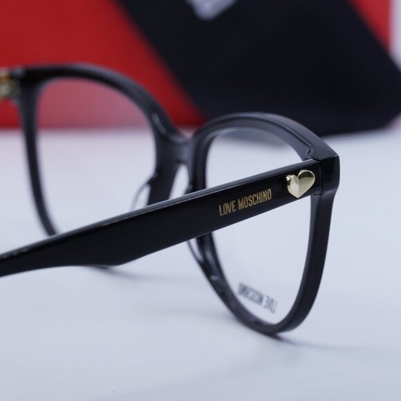 Final Price! Moschino MOL509 080700 Black Eyeglasses 54mm - Picture 7 of 12